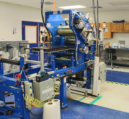 12 inch wide pilot plant film coater