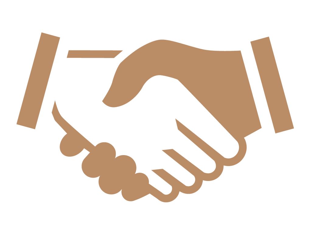 shaking hands icon