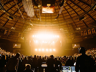 Events Services at a concert