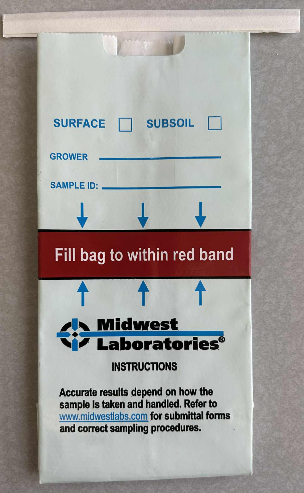 Soil Sample Bag