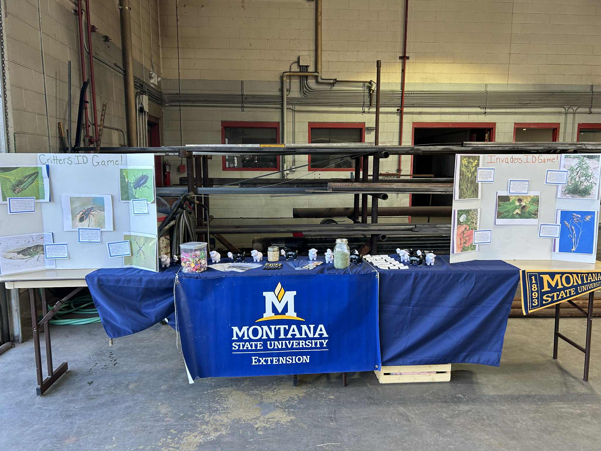 Dawson County Extension booth at Cultivating Careers