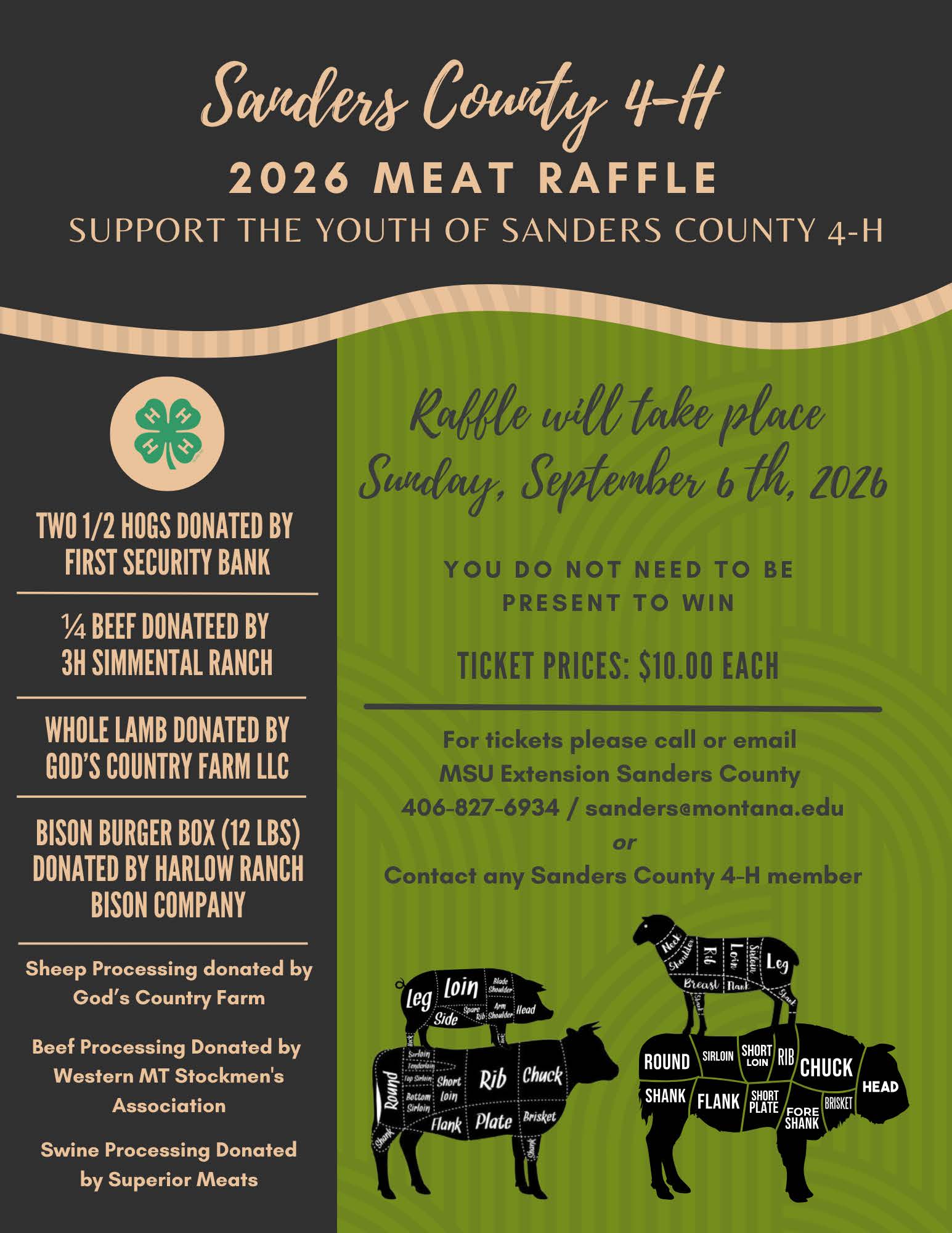 Meat Raffle 2026