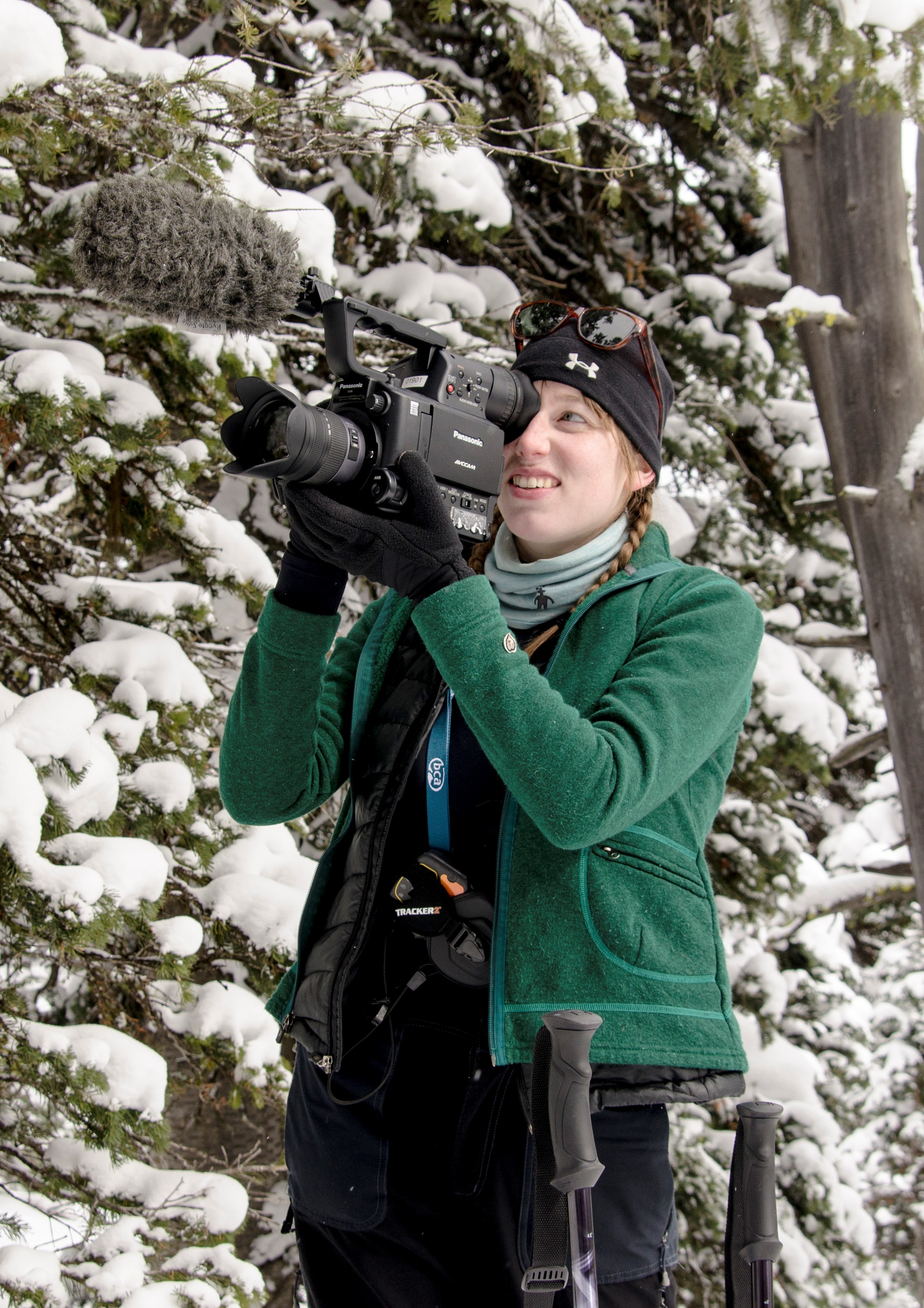 abby with camera