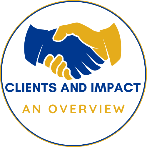 clients and impact logo