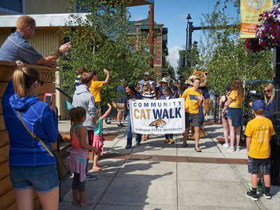 Annual Catwalk in downtown Bozeman