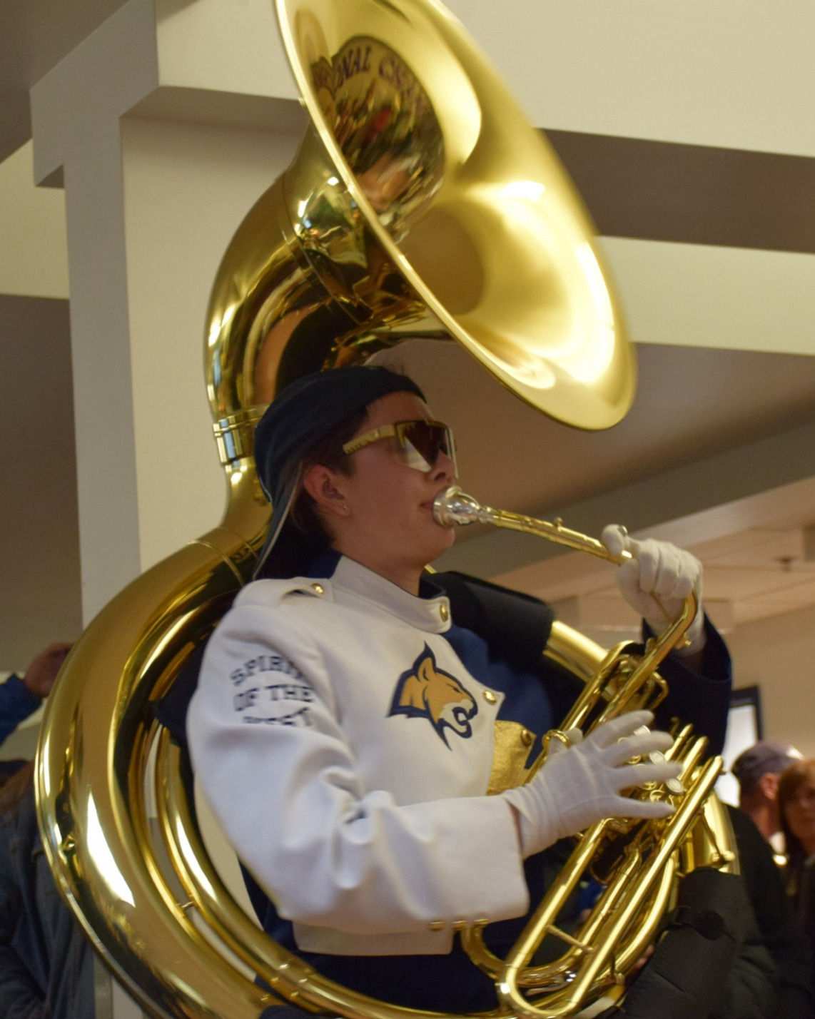 Jackie Olivares, Sousaphone