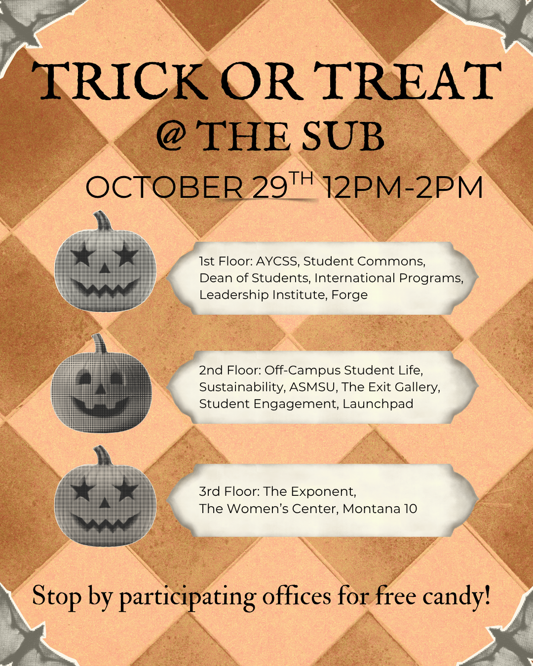 Poster for SUB Trick or Treat