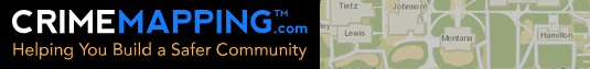 A button to CrimeMapping.com