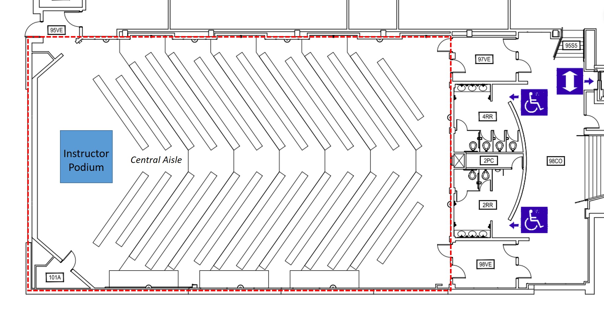 Gaines 101 floorplan