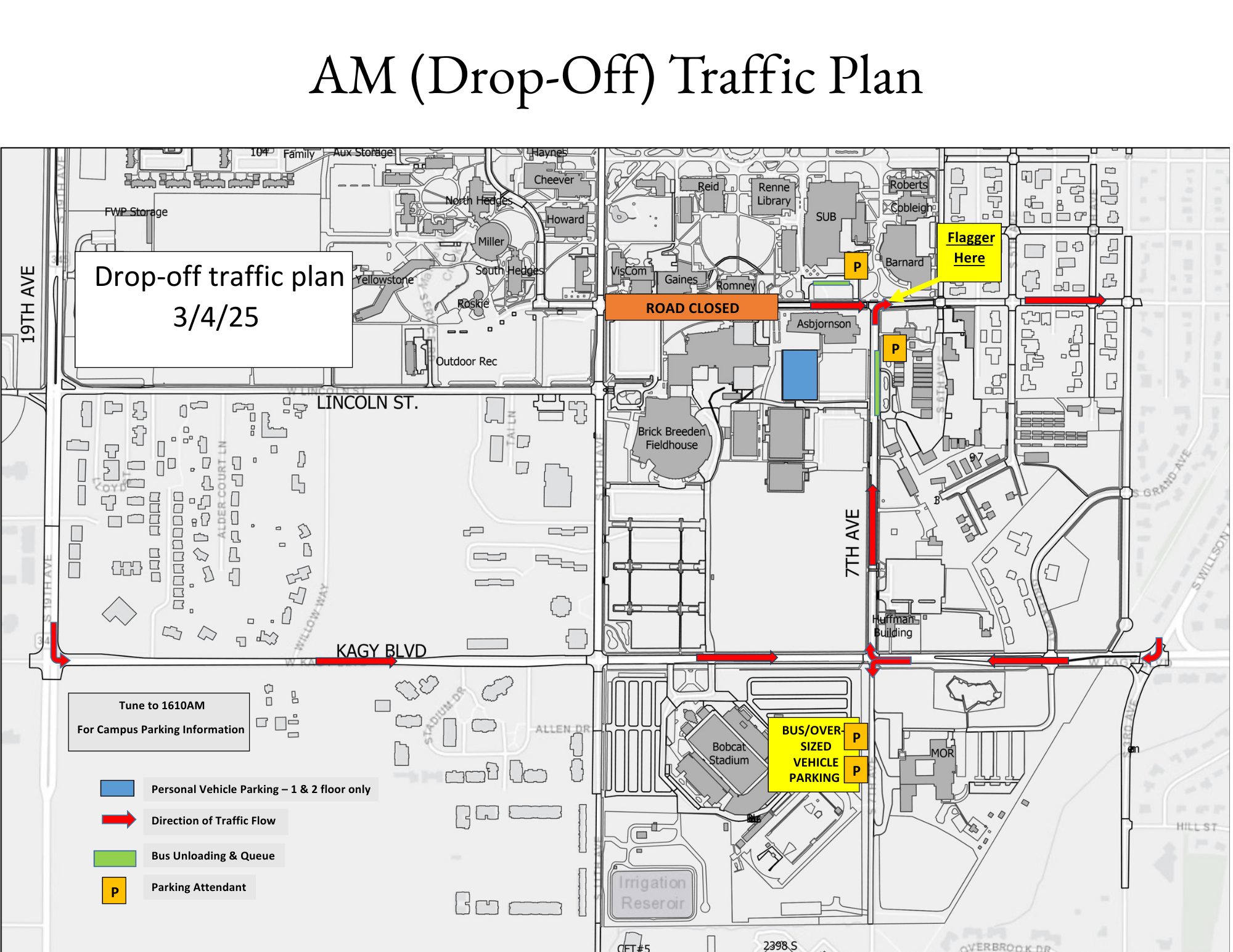 AM Traffic Plan