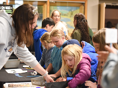 teacher in classroom with students