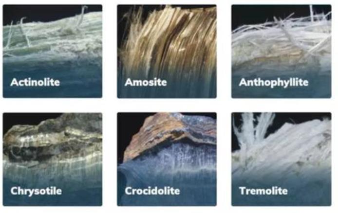 6 Types of Asbestos