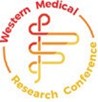 Red and yellow circular logo for the Western Medical Research Conference